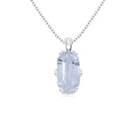 Beautiful CZ Fancy Silver Necklaces SPE-3872
